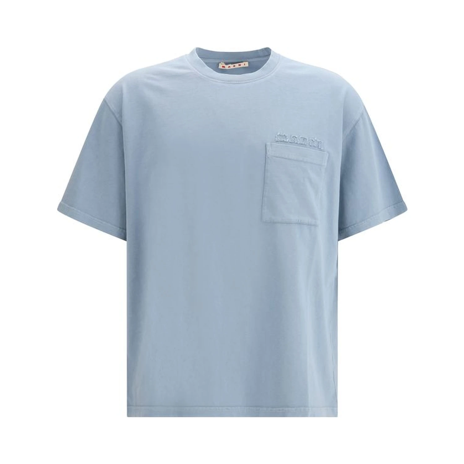 Light Blue Cotton T-Shirt
