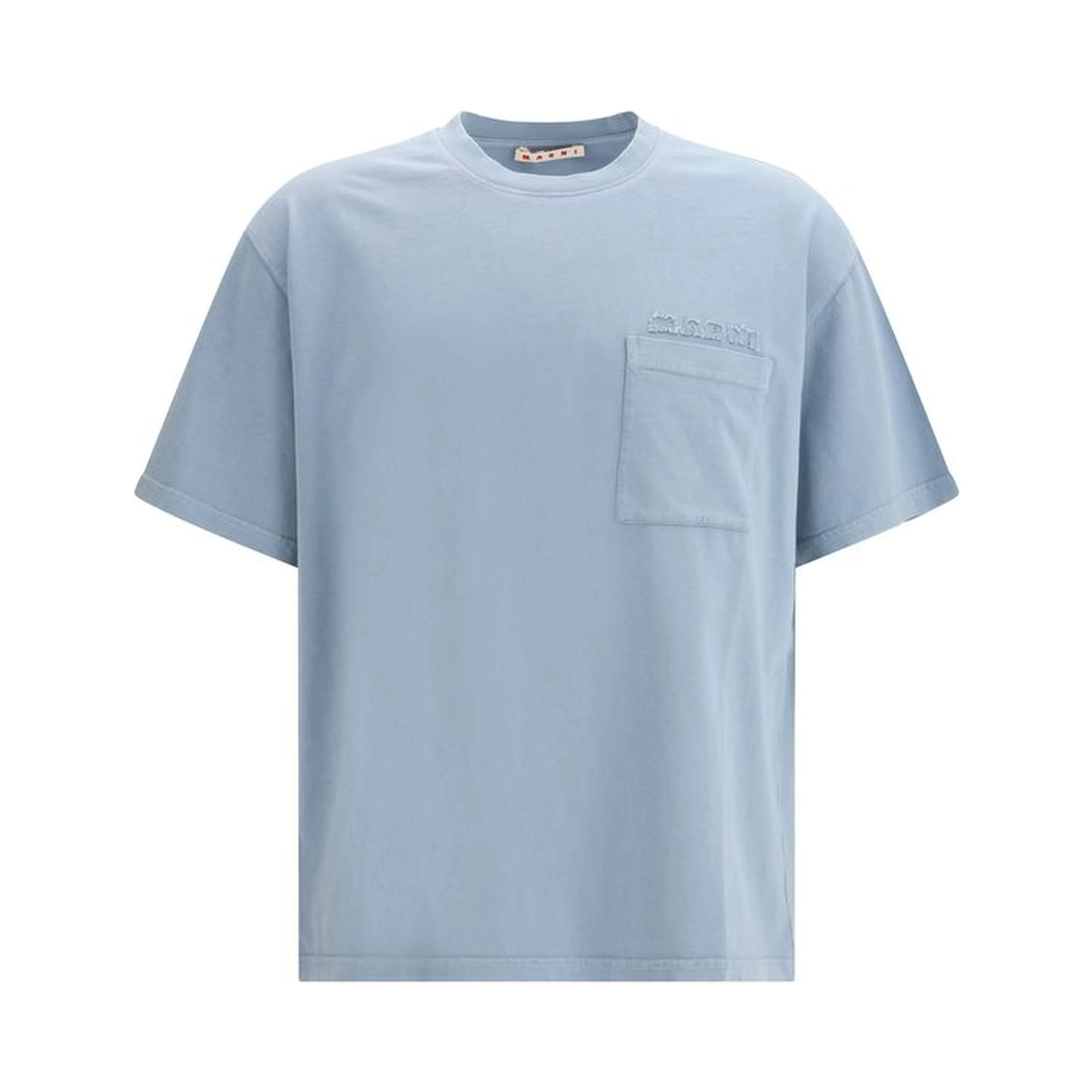 Light Blue Cotton T-Shirt