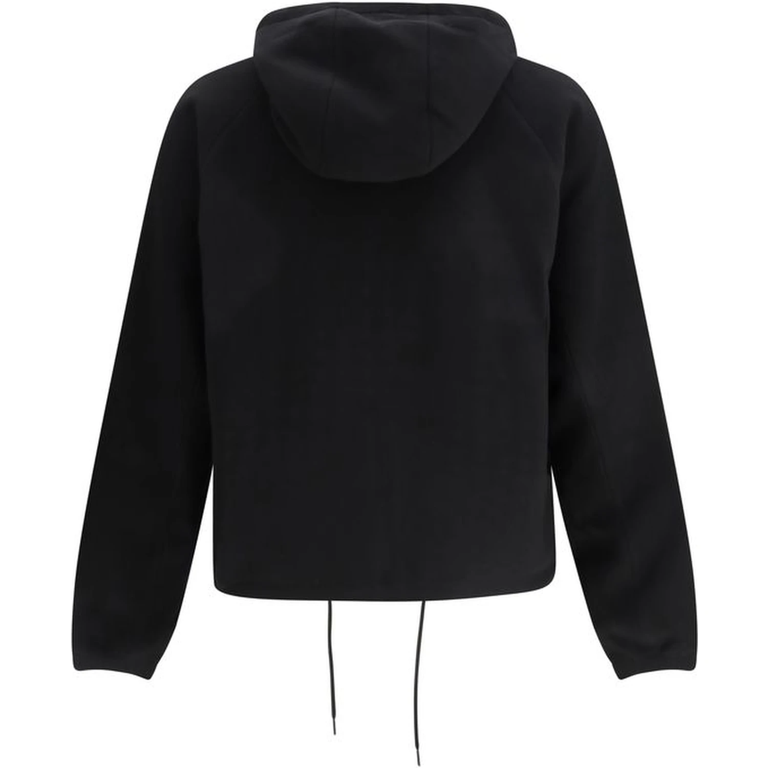 Black Polyester Shell Jacket