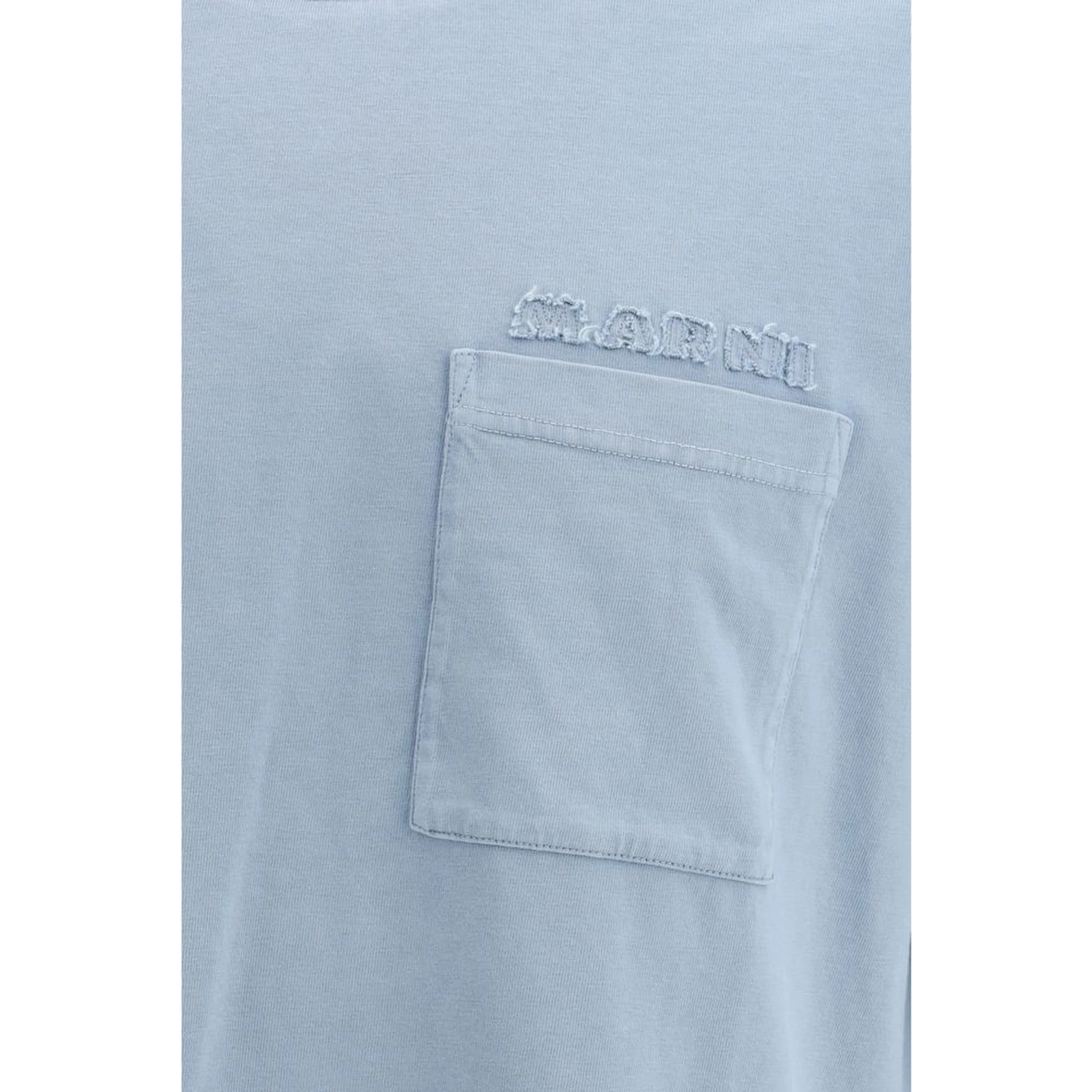 Light Blue Cotton T-Shirt