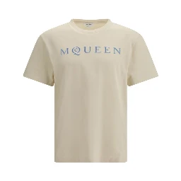 Cream Cotton T-Shirt