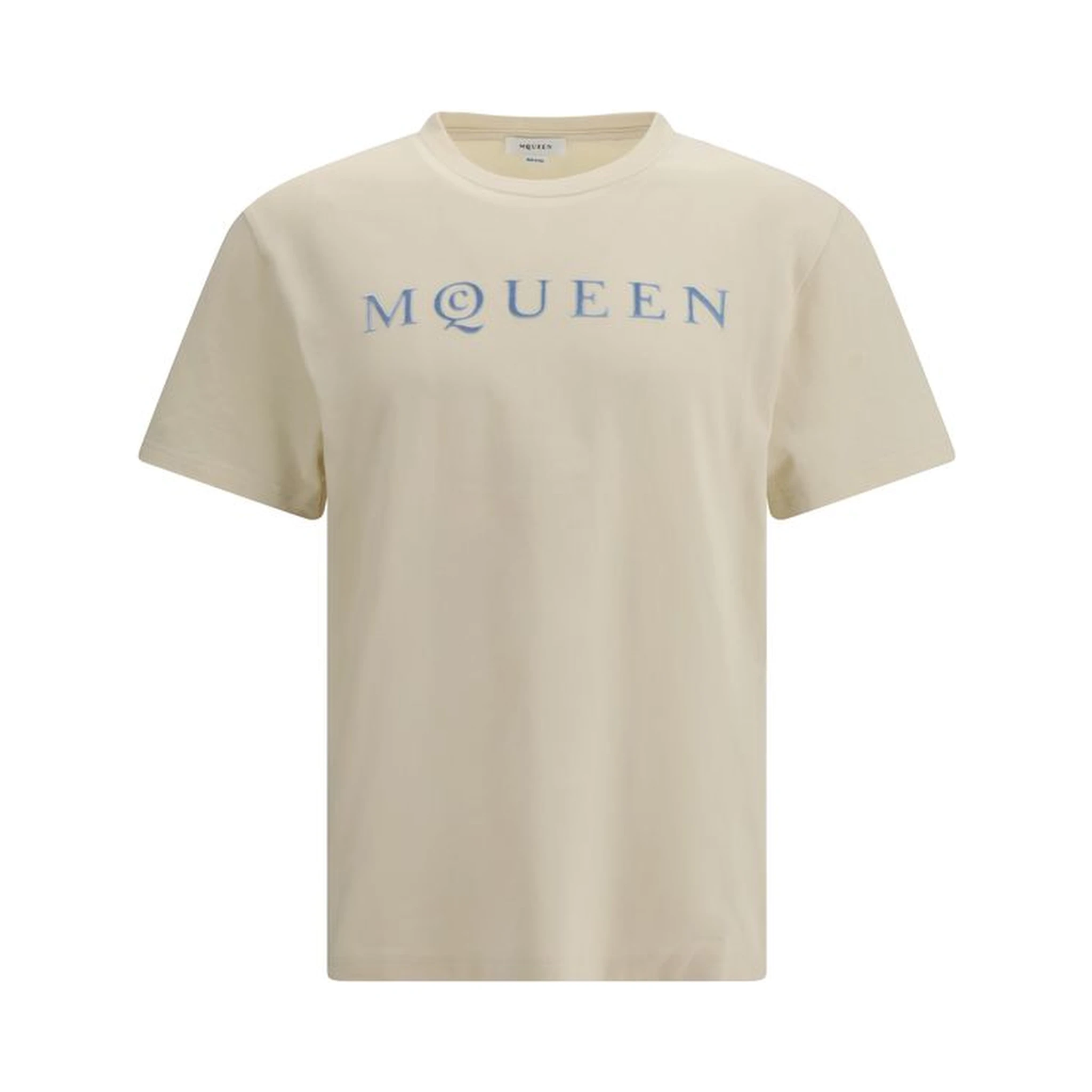 Cream Cotton T-Shirt