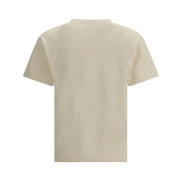 Cream Cotton T-Shirt