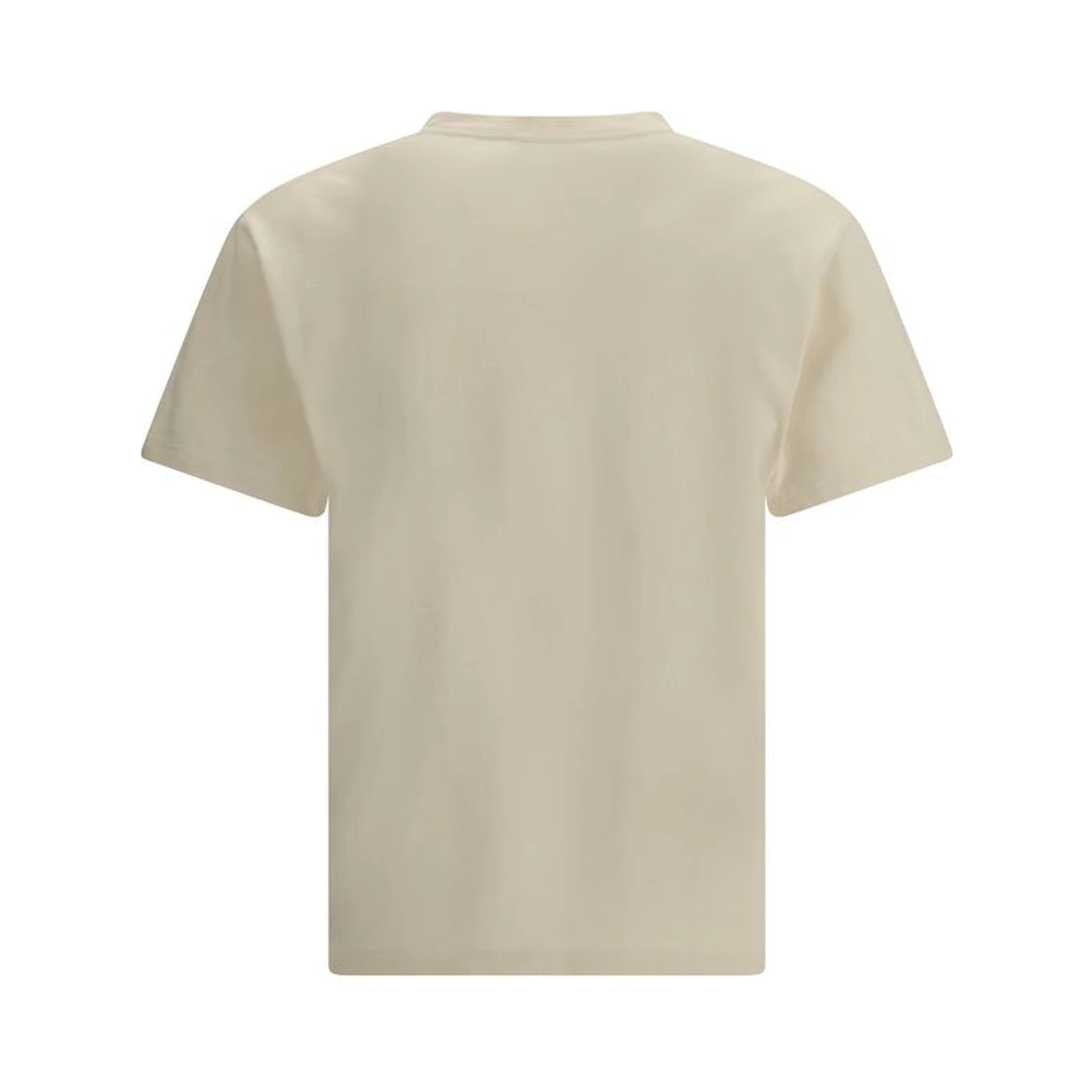 Cream Cotton T-Shirt
