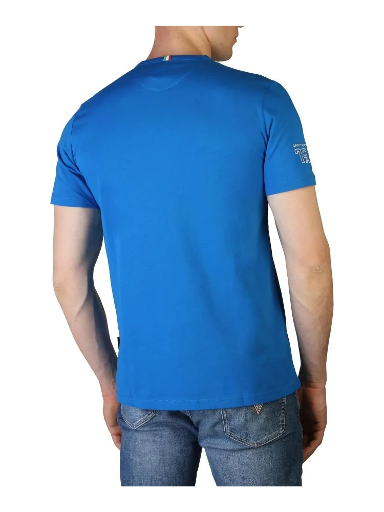 Blue Cotton T-Shirt