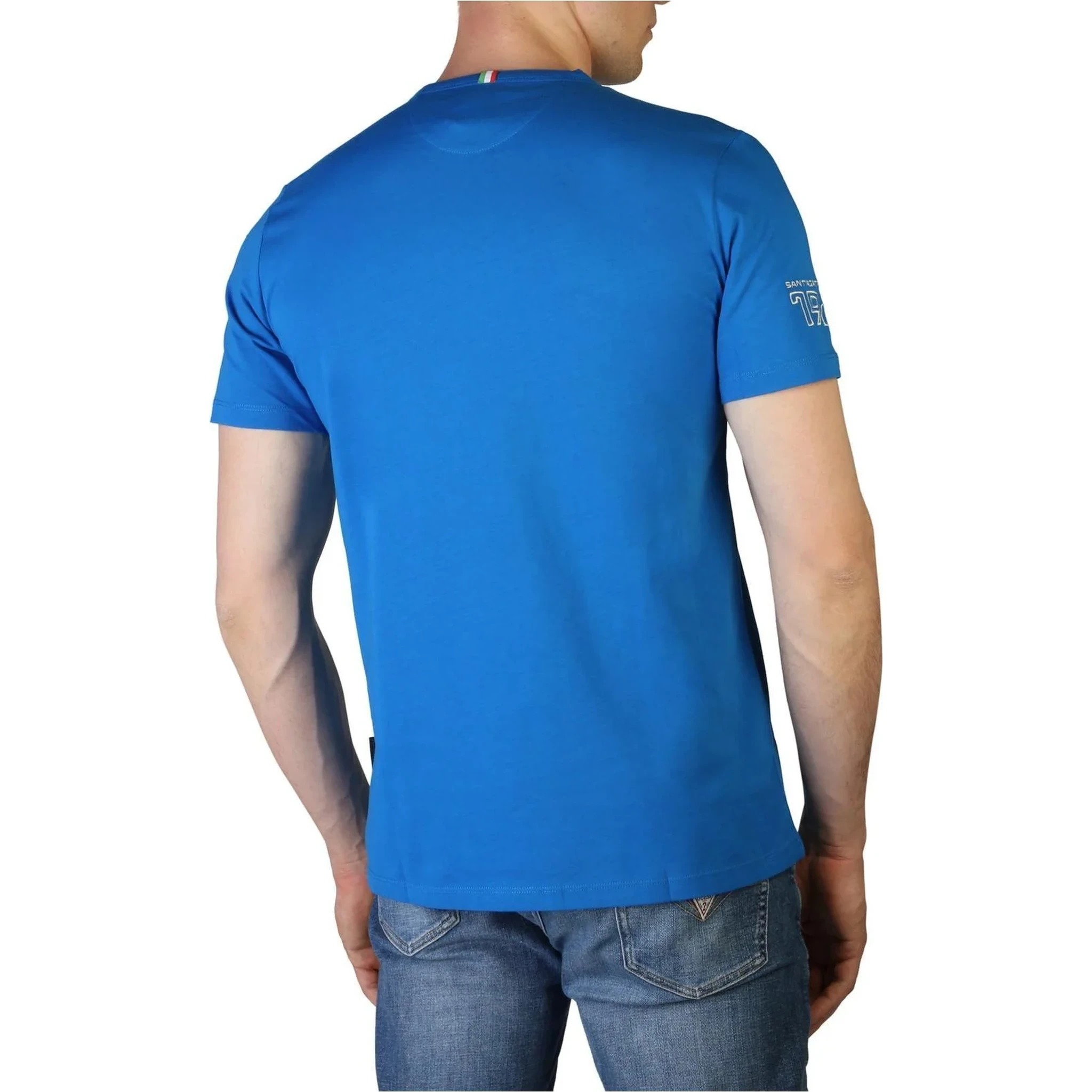 Blue Cotton T-Shirt