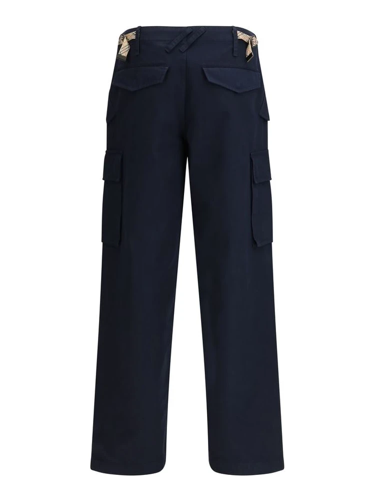 Blue Cotton Cargo Pants alternative