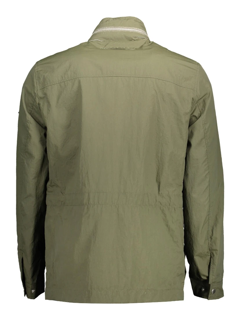 Brown Polyamide Shell Jacket