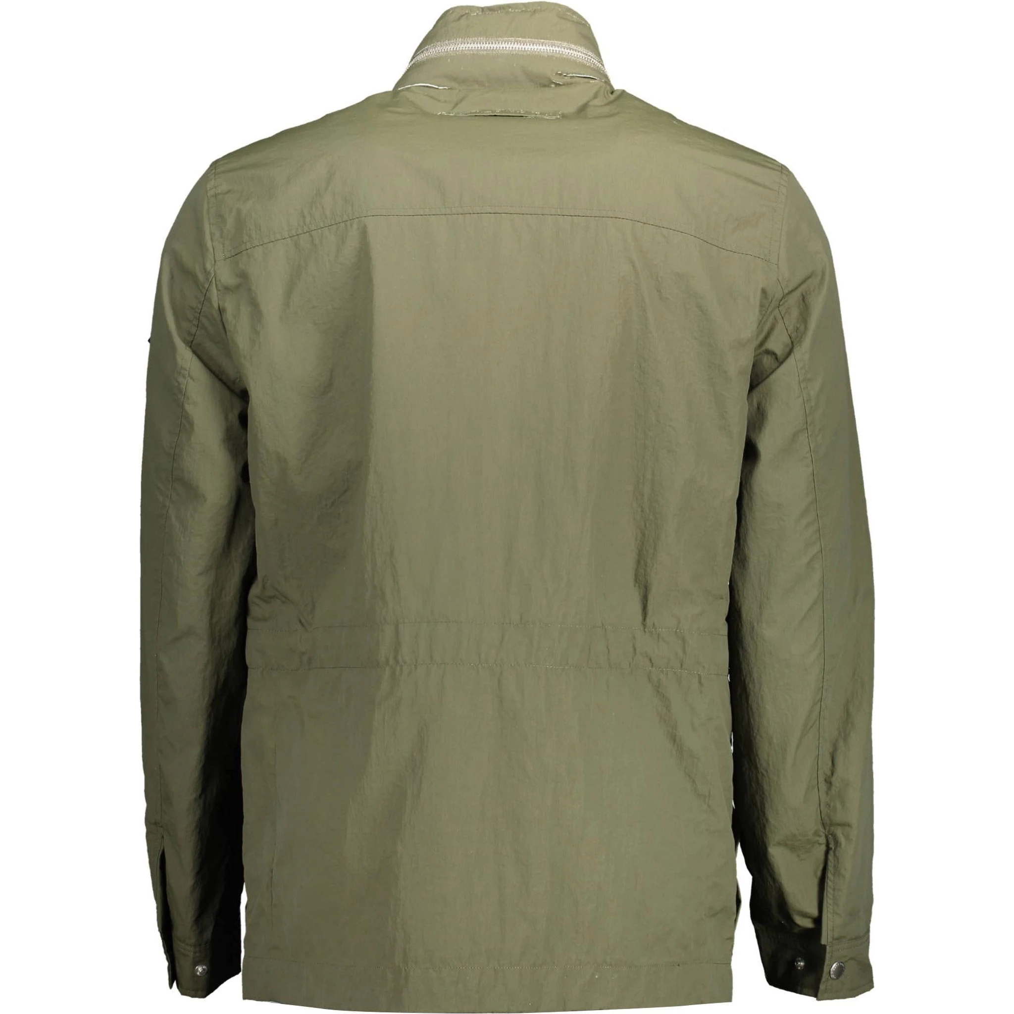 Brown Polyamide Shell Jacket