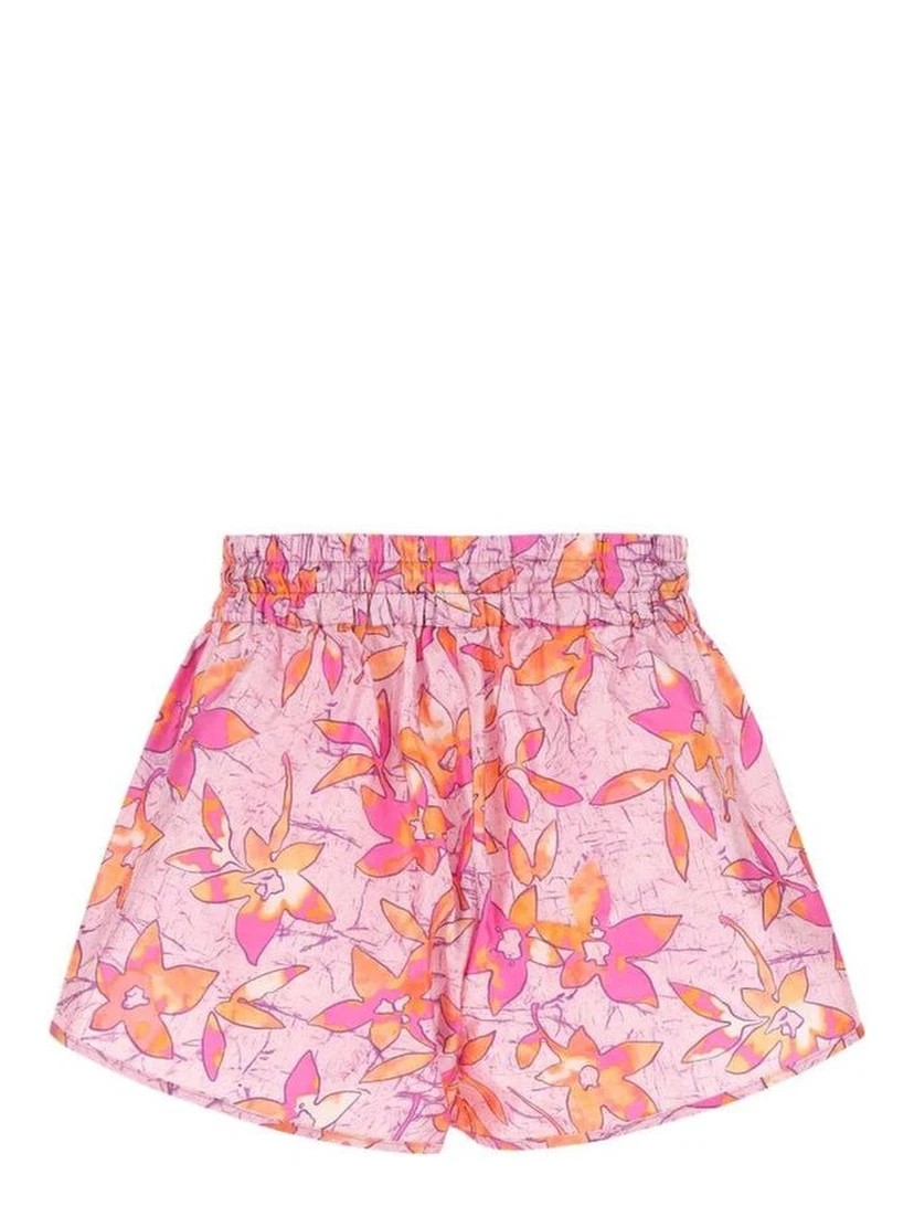 Multicolor Polyamide Short And Mini Shorts