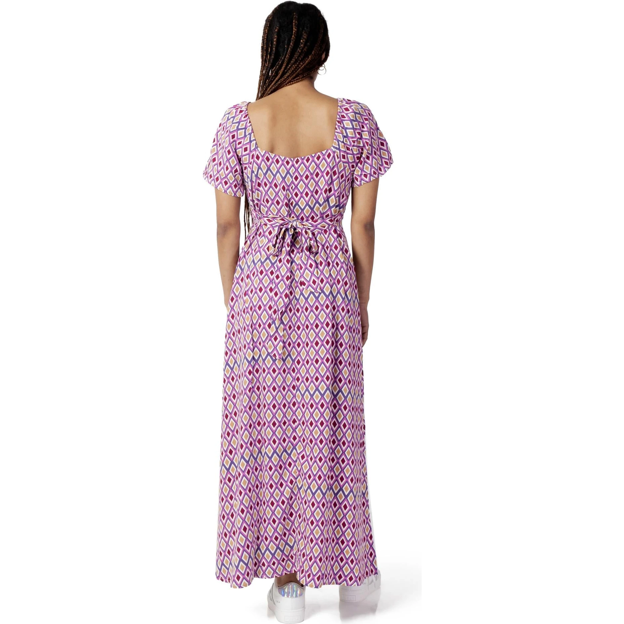 Multicolor Viscose Casual Dress
