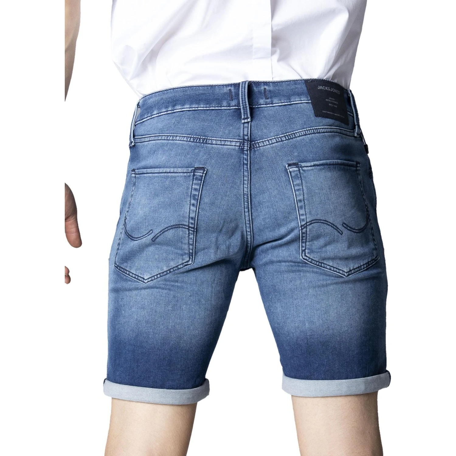 Blue Denim Shorts