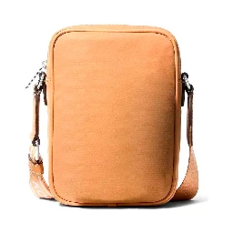 Brown Nylon Crossbody Bag