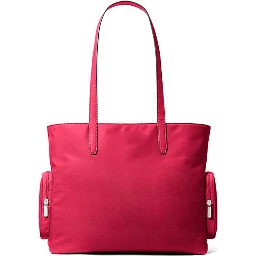 Multicolor Nylon Tote Bag