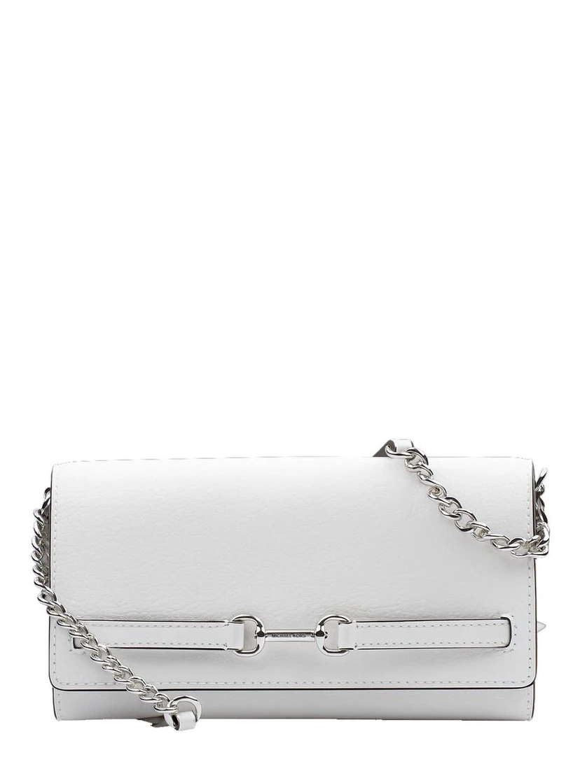 White Fur Crossbody Bag