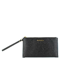 حقيبة يد جلدية سوداء