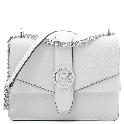 White Leather Shoulder Bag