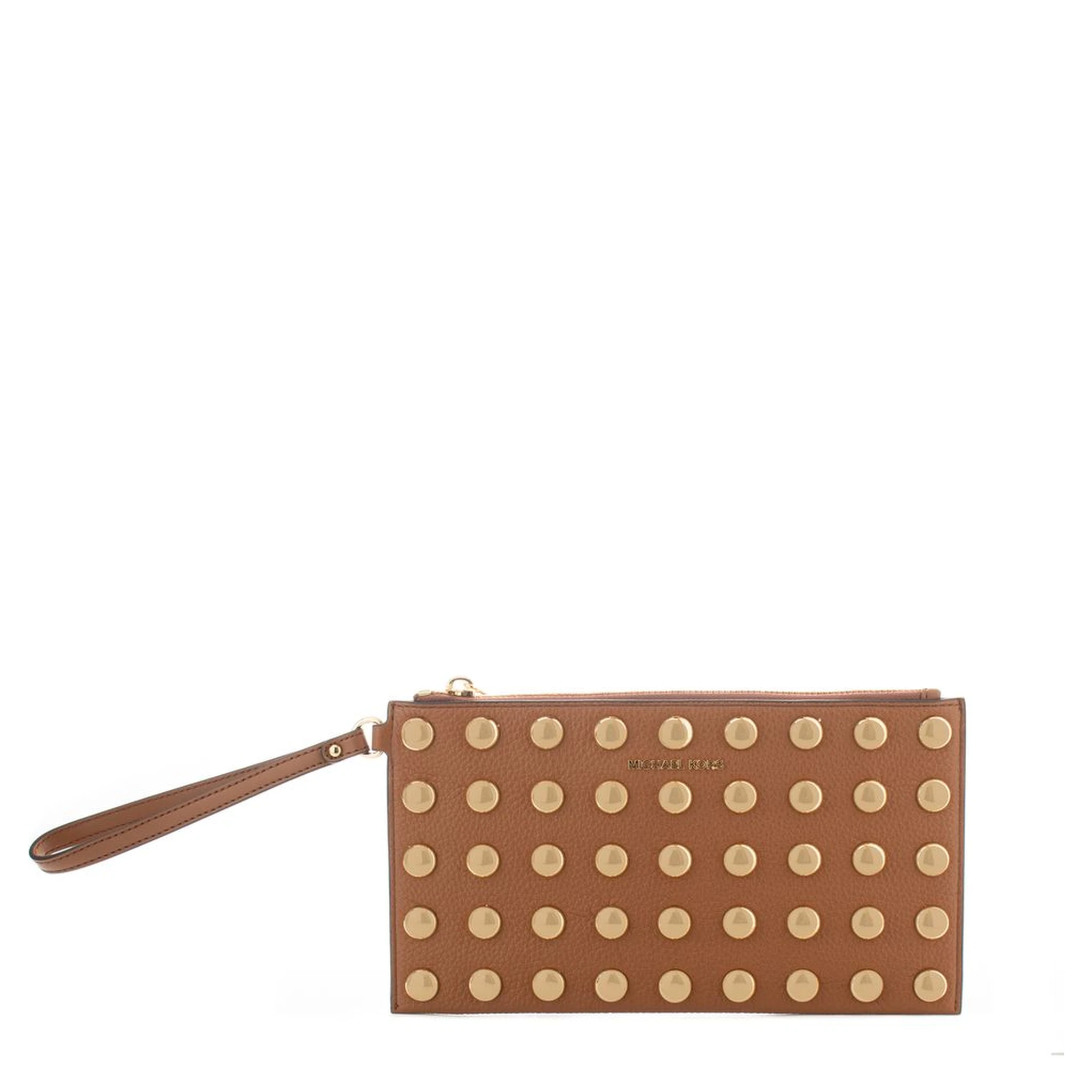 Black Leather Clutch Bag