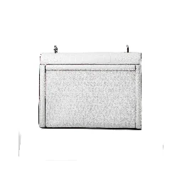 White Canvas Crossbody Bag