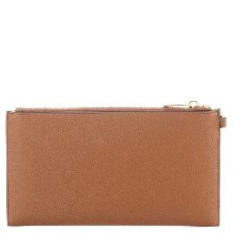 Black Leather Clutch Bag