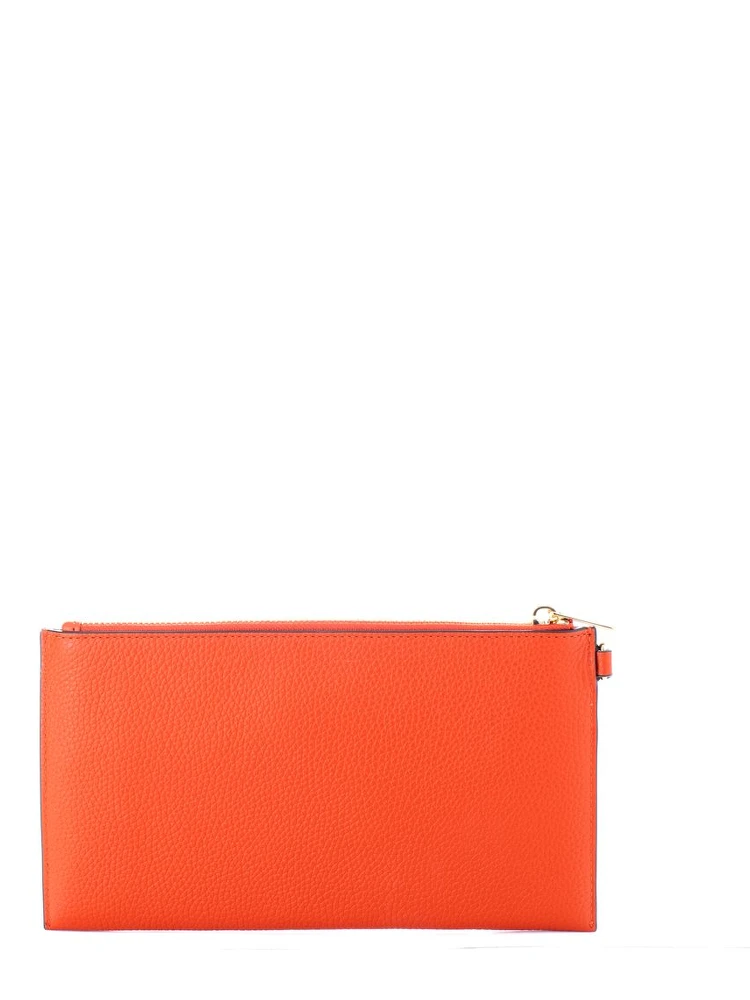 Orange Leather Clutch Bag alternative