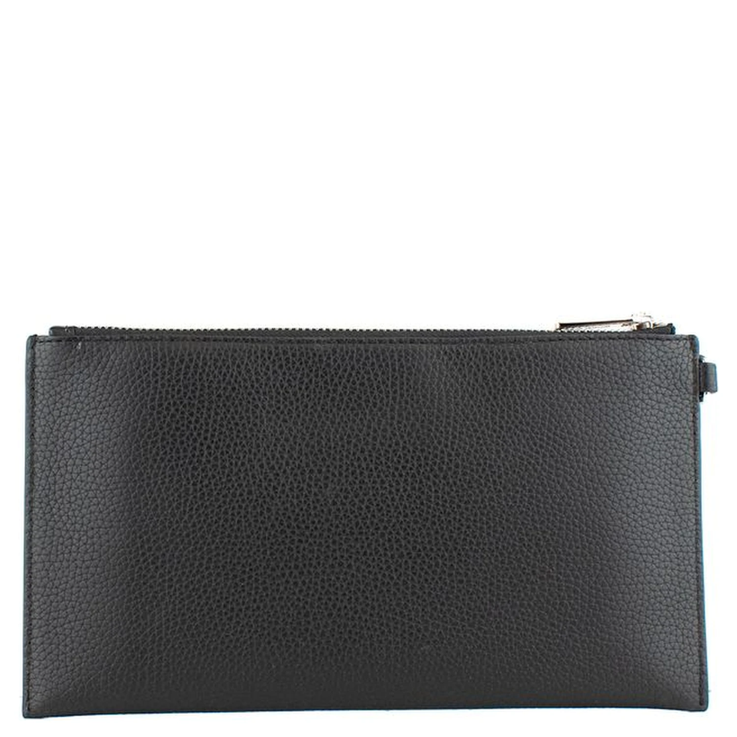 Black Leather Clutch Bag