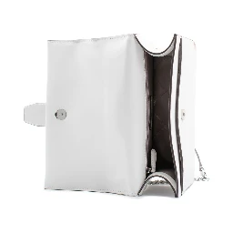 White Leather Shoulder Bag