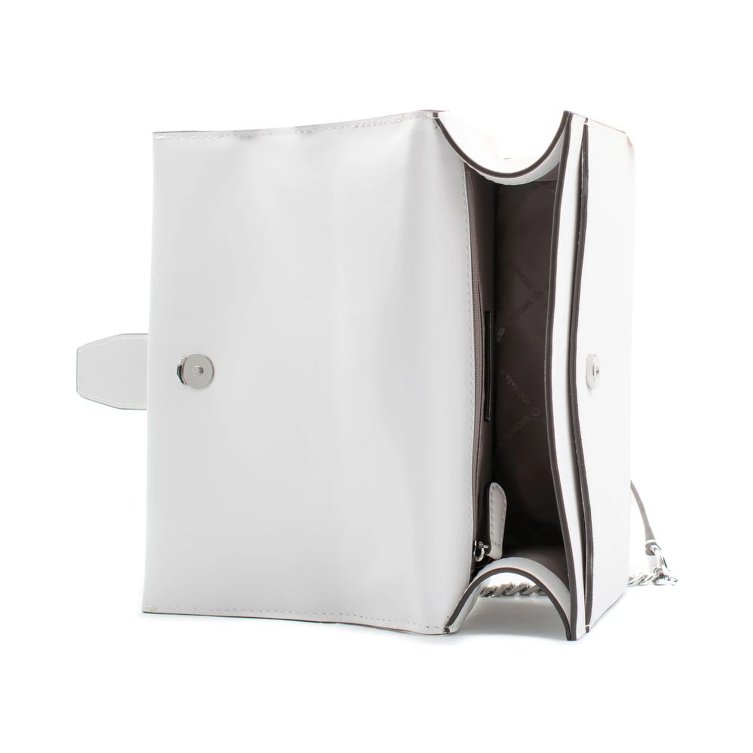 White Leather Shoulder Bag