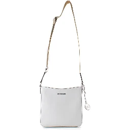 White Canvas Shoulder Bag