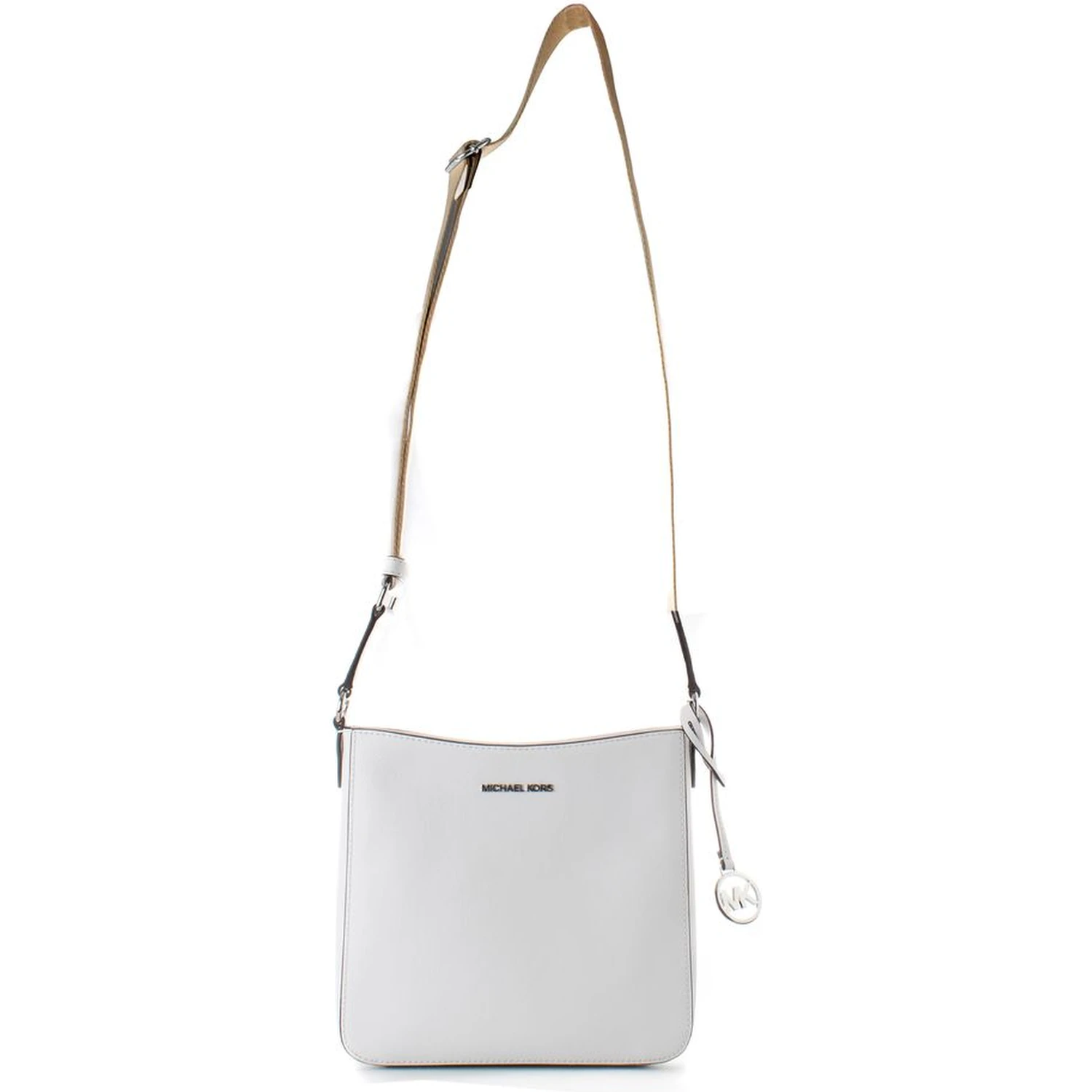 White Canvas Shoulder Bag