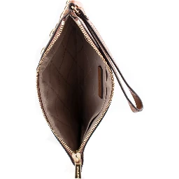 Black Leather Clutch Bag