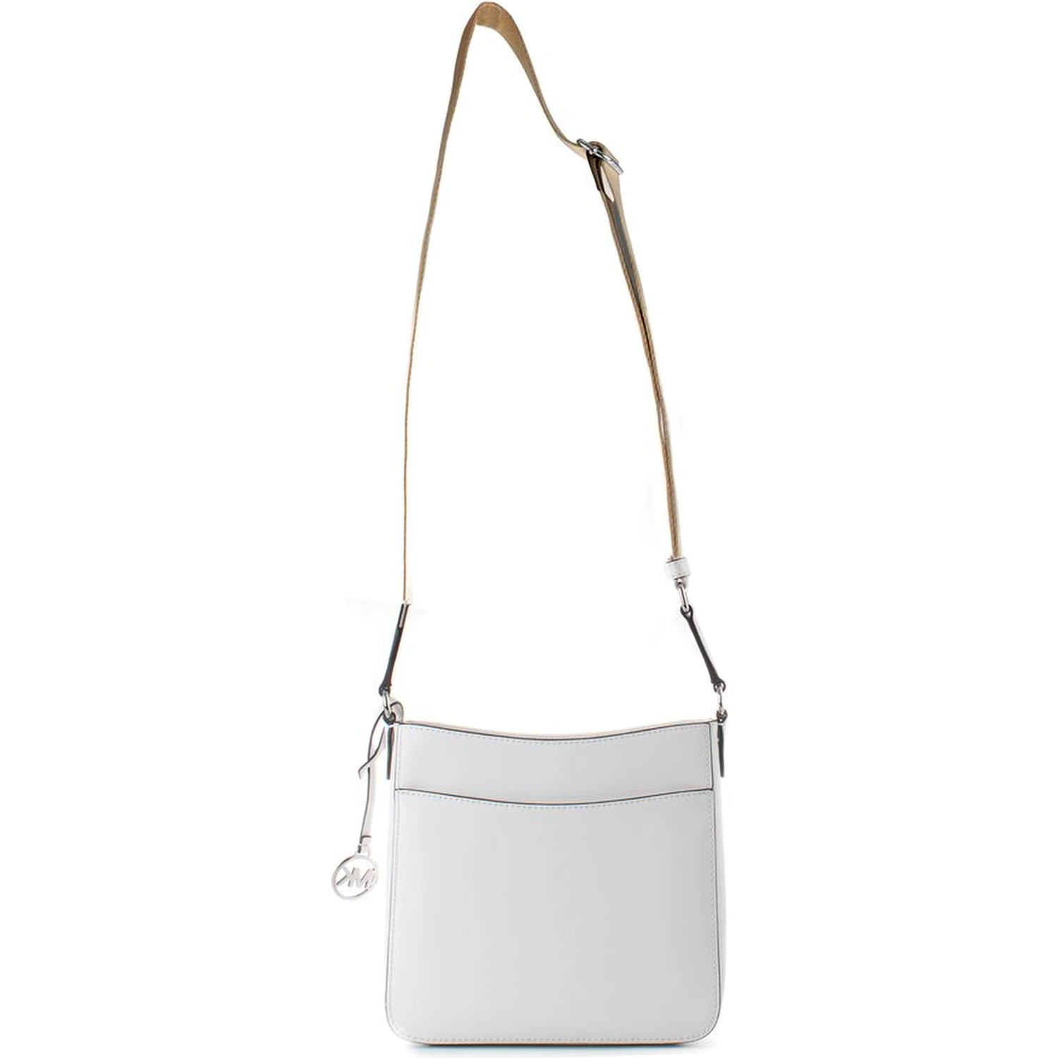 White Canvas Shoulder Bag