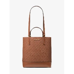 Brown Leather Tote Bag