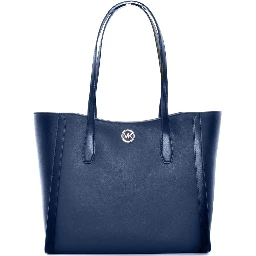 Blue Canvas Tote Bag