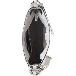 White Canvas Shoulder Bag