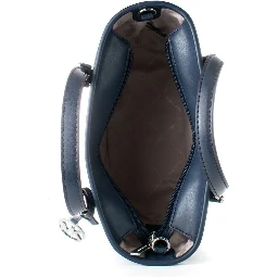 Blue Canvas Tote Bag
