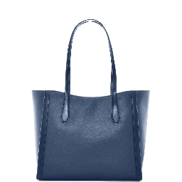 Blue Canvas Tote Bag