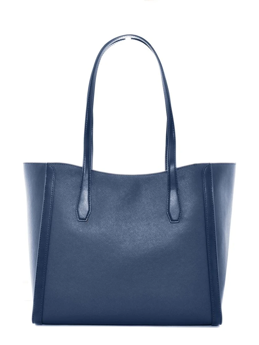 Blue Canvas Tote Bag