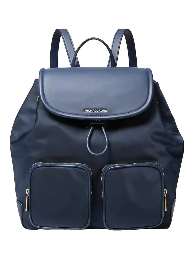 Blue Canvas Backpack