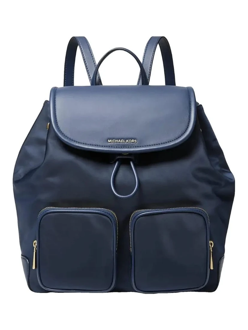 Blue Canvas Backpack