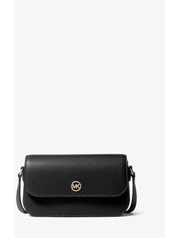 Black Leather Crossbody Bag