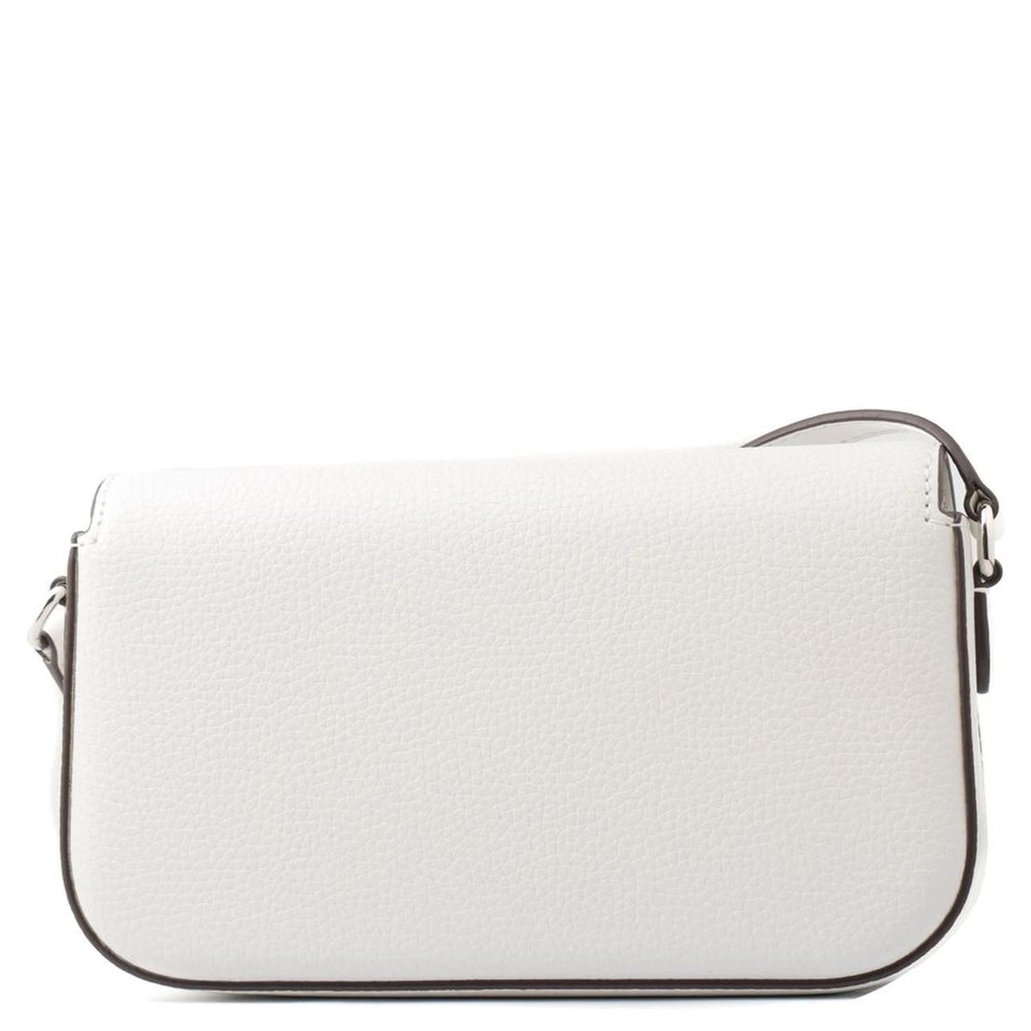 White Leather Crossbody Bag