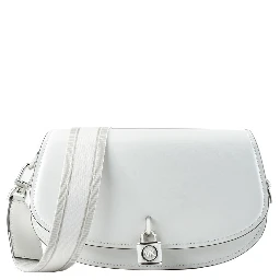 White Leather Shoulder Bag