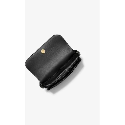 Black Leather Crossbody Bag