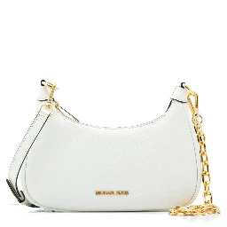 White Leather Shoulder Bag