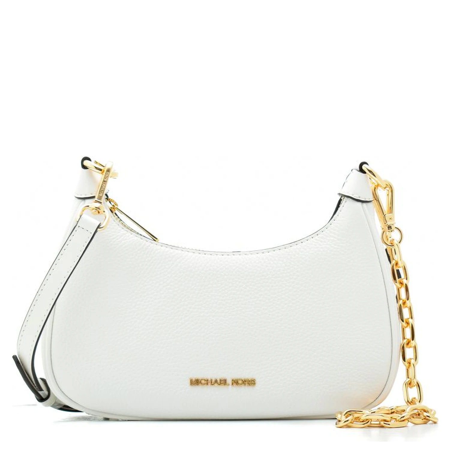 White Leather Shoulder Bag