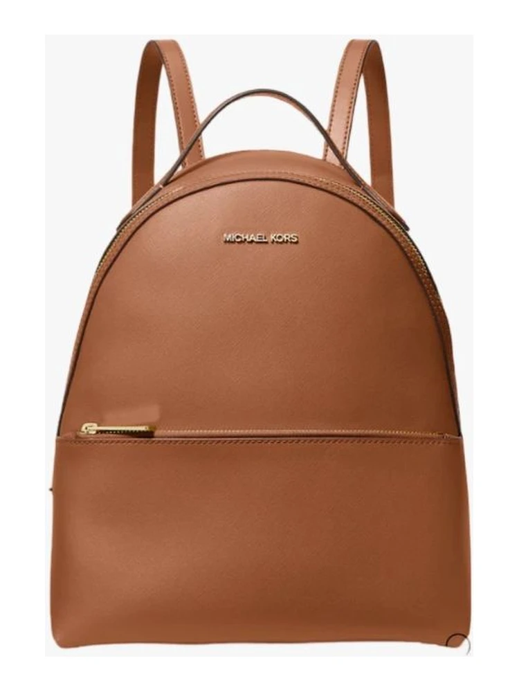 Brown Leather Backpack