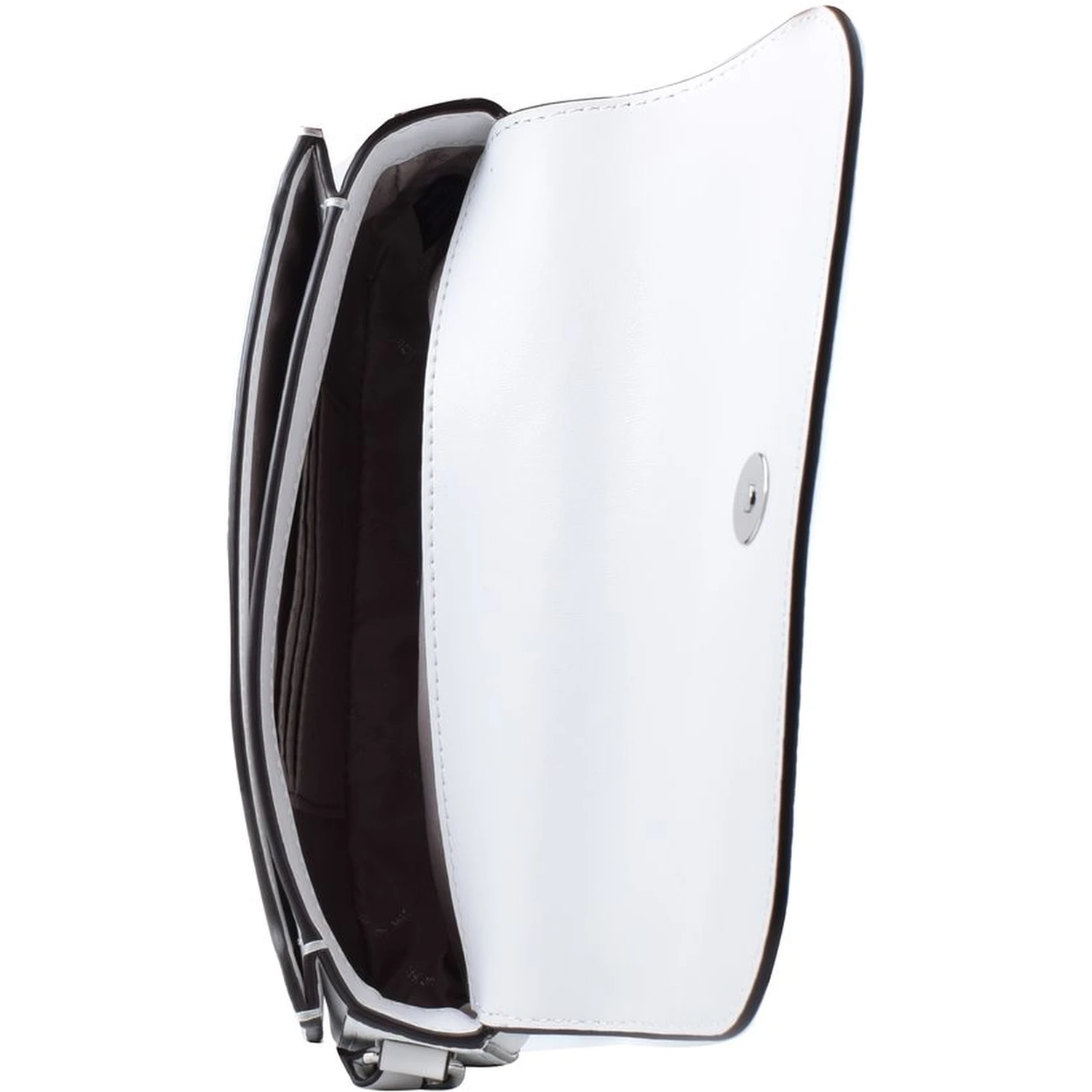 White Leather Crossbody Bag