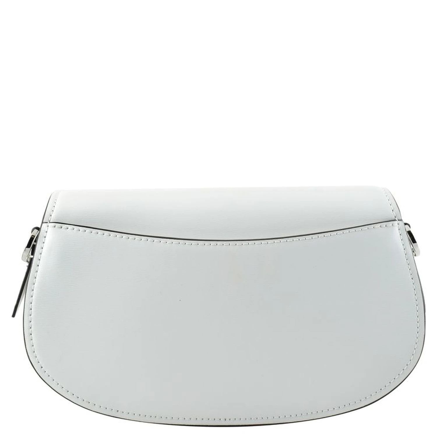 White Leather Shoulder Bag
