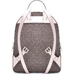 Multicolor Canvas Backpack